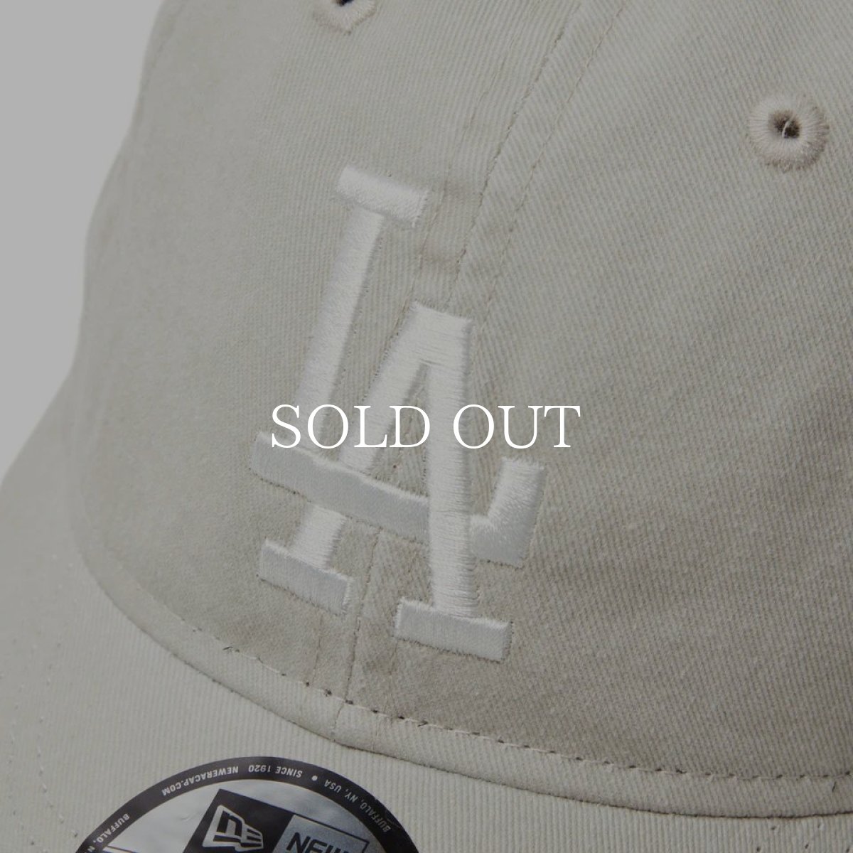 画像4: NEW ERA  9THIRTY MLB Visor Logo ロサンゼルス・ドジャース アシッドウォッシュ クローム (4)