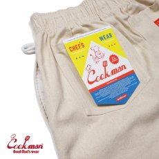 画像7: COOKMAN  シェフパンツ Chef Pants Short Denim Natural (7)