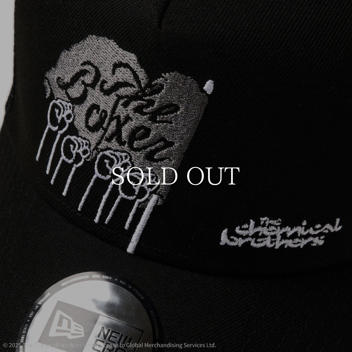 画像2: NEW ERA  9FORTY A-Frame トラッカー The Chemical Brothers The Boxer ブラック (2)