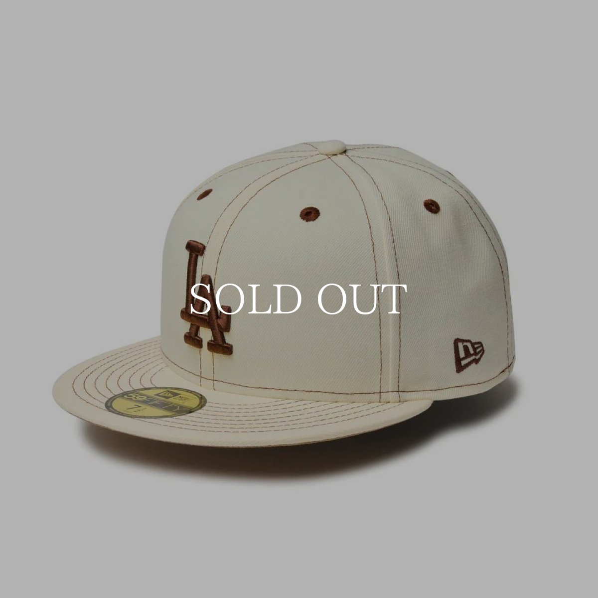 画像1: NEW ERA  59FIFTY Pancakes ロサンゼルス・ドジャース ワインコーク (1)