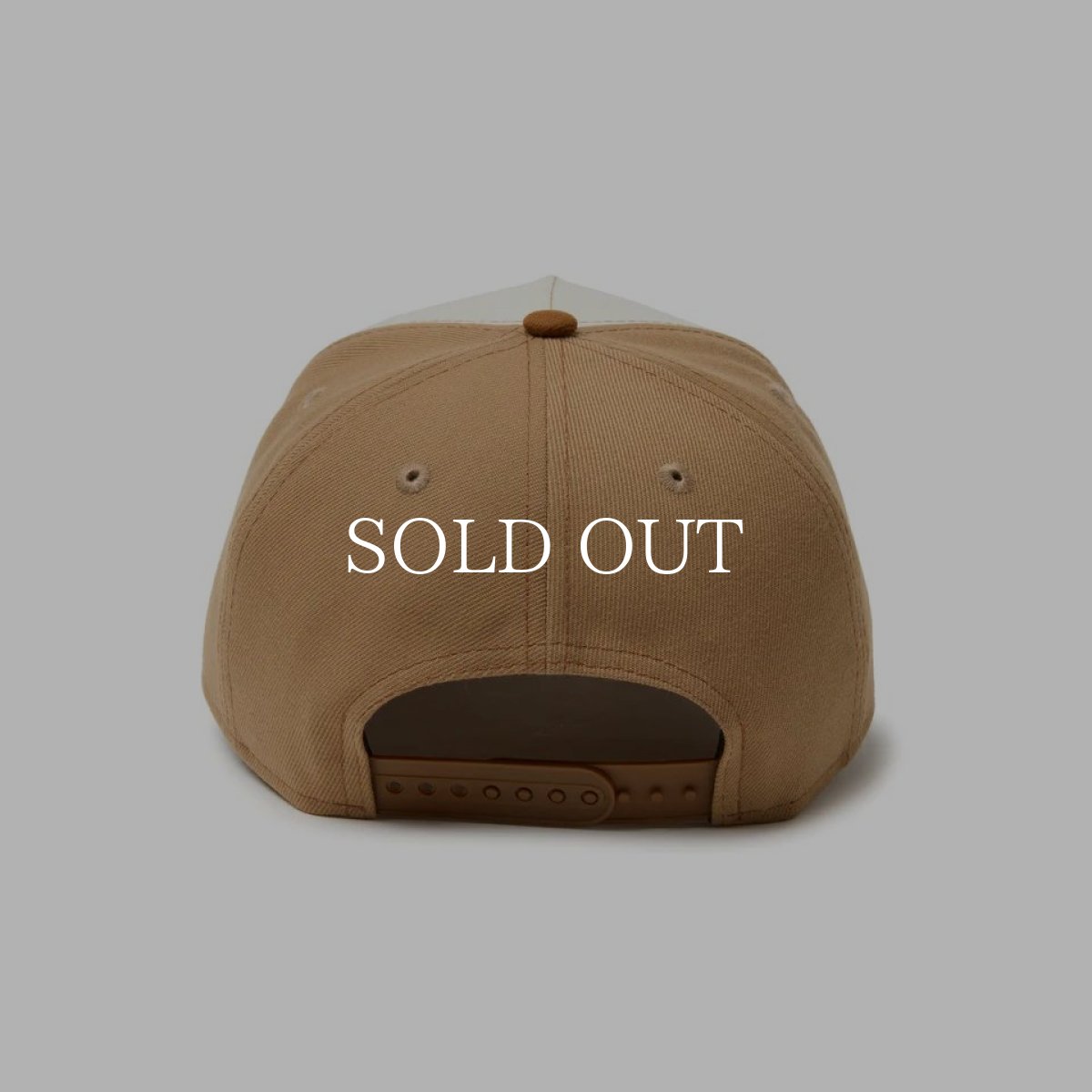 画像4: NEW ERA  9FORTY A-Frame Pancakes ロサンゼルス・ドジャース トーステッドピーナッツ/ワインコーク カーキバイザー (4)