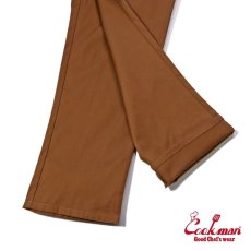 画像7: COOKMAN  シェフパンツ Chef Pants Semiwide FATBURGER Chocolate (7)