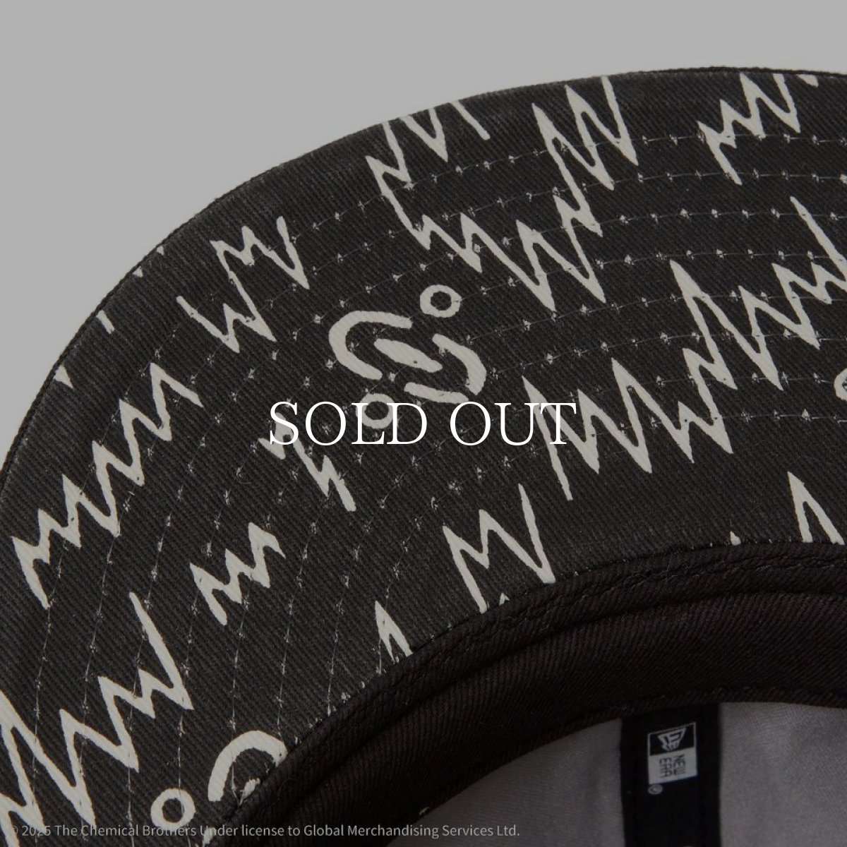 画像6: NEW ERA  RC 9FIFTY The Chemical Brothers Born In The Echoes ダークグラファイト ブラックバイザー (6)