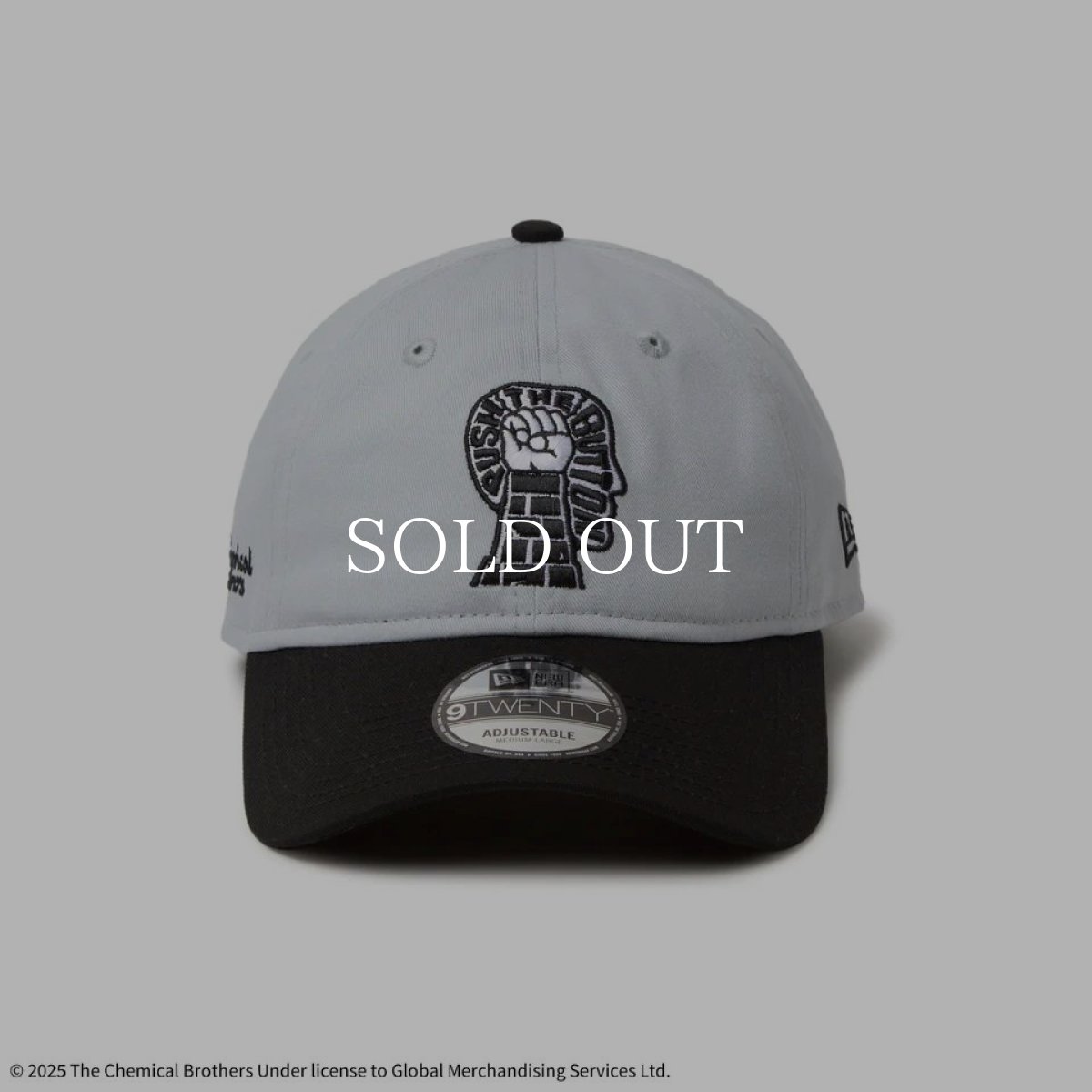 画像2: NEW ERA  9TWENTY The Chemical Brothers Push the Button グレー ブラックバイザー (2)
