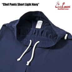 画像4: COOKMAN  シェフパンツ Chef Pants Short Light Navy (4)