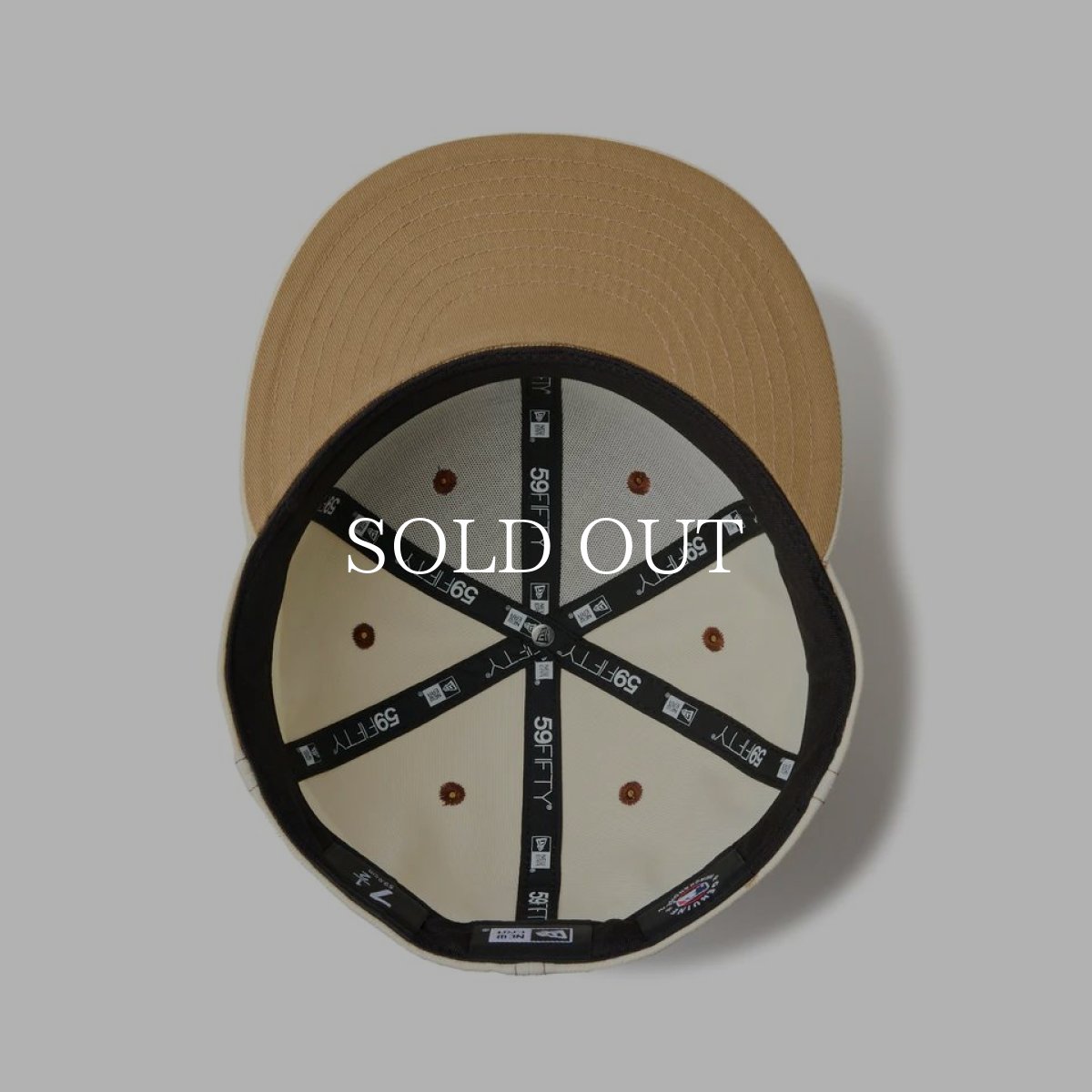 画像2: NEW ERA  59FIFTY Pancakes ロサンゼルス・ドジャース ワインコーク (2)