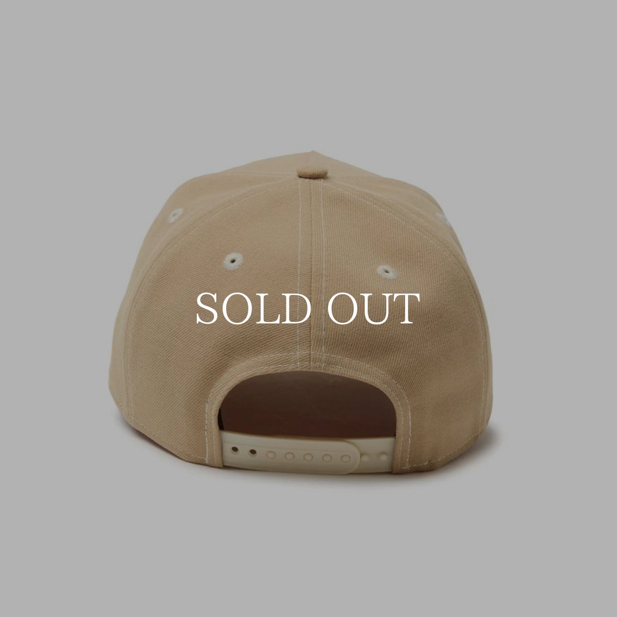 画像5: NEW ERA  9FORTY A-Frame Pancakes ニューヨーク・ヤンキース タン (5)