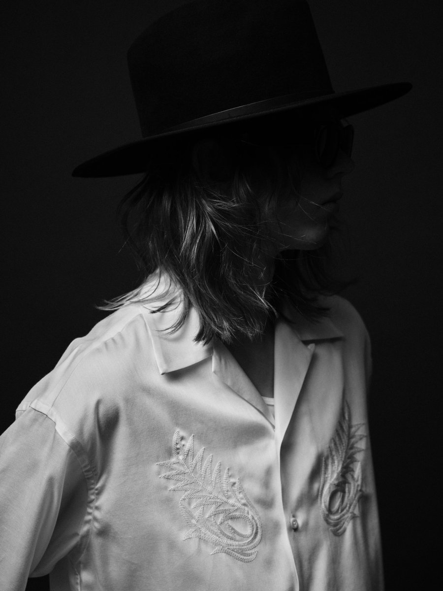 画像13: MINEDENIM  Cu.Denim Boot Crest Open Collar SH (13)