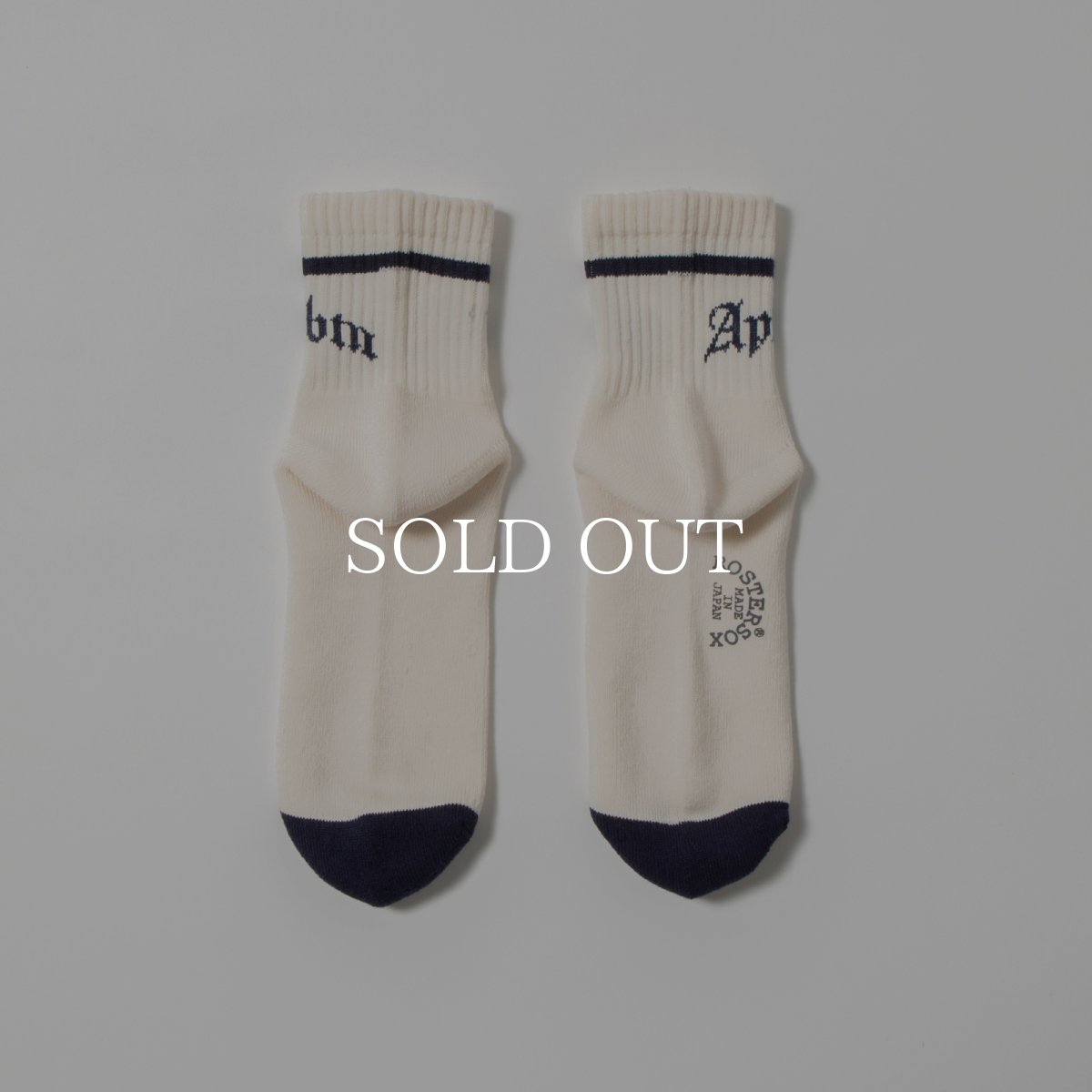 画像2: APPLEBUM  “Apbm” Short Socks (2)