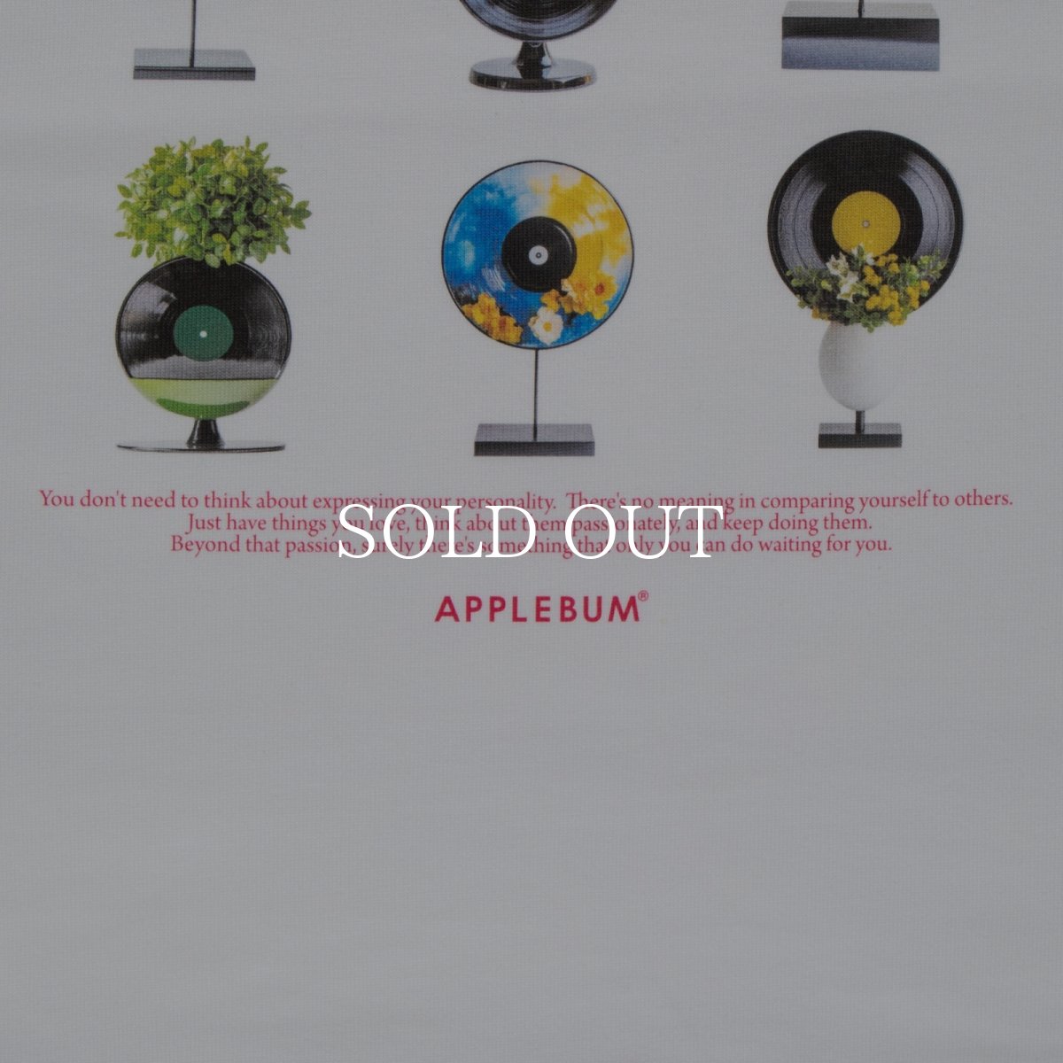 画像4: APPLEBUM  "Soul Flower" T-shirt (4)