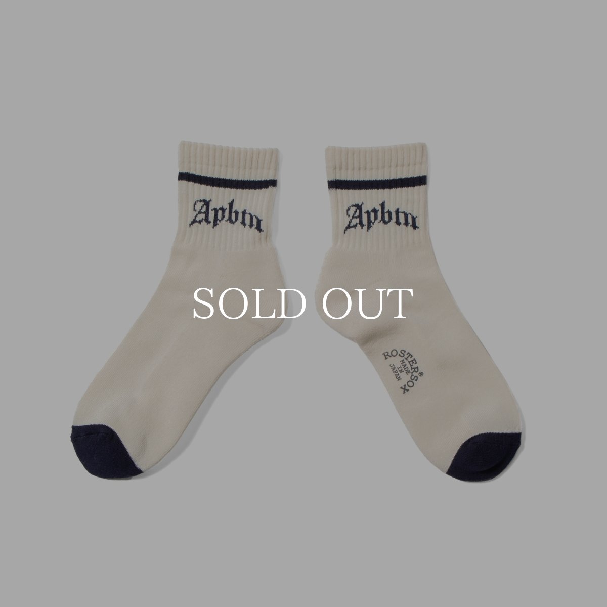 画像1: APPLEBUM  “Apbm” Short Socks (1)