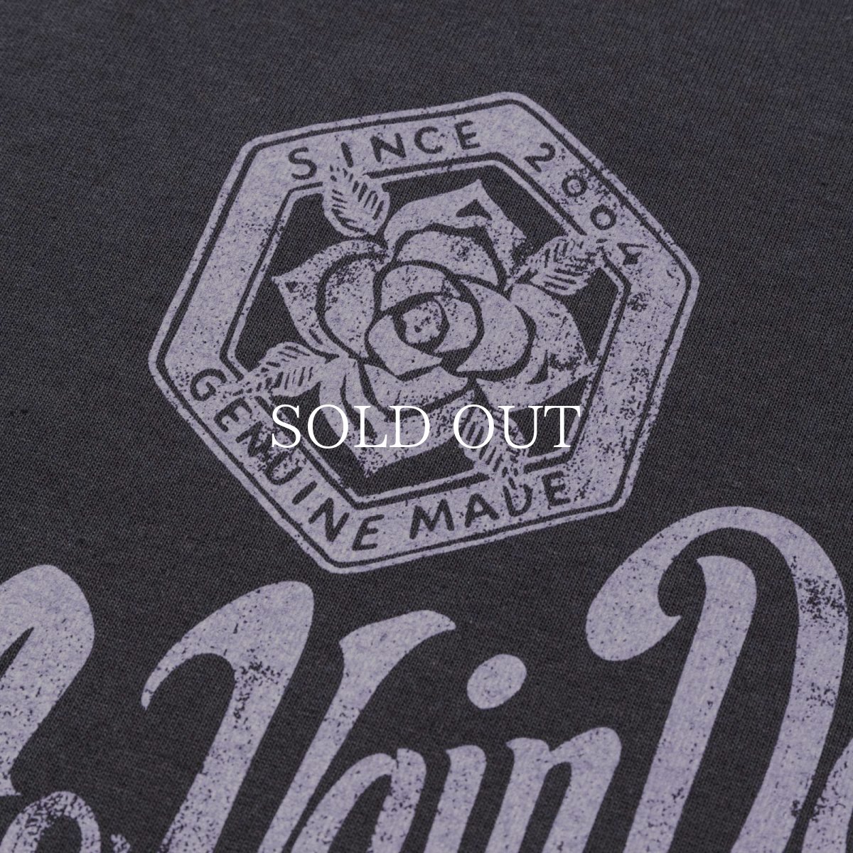 画像8: CALEE  VINTAGE TYPE S.V.D.S.H L/S TEE ＜NATURALLY PAINT DESIGN＞ (8)