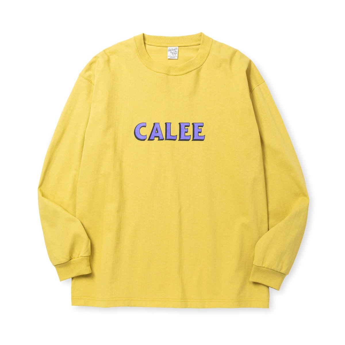 画像6: CALEE  VINTAGE TYPE SYNDICATE RETRO GIRL L/S TEE <NATURALLY PAINT DESIGN> (6)