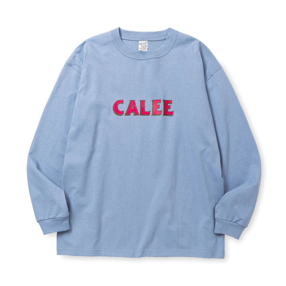 画像4: CALEE  VINTAGE TYPE SYNDICATE RETRO GIRL L/S TEE <NATURALLY PAINT DESIGN> (4)