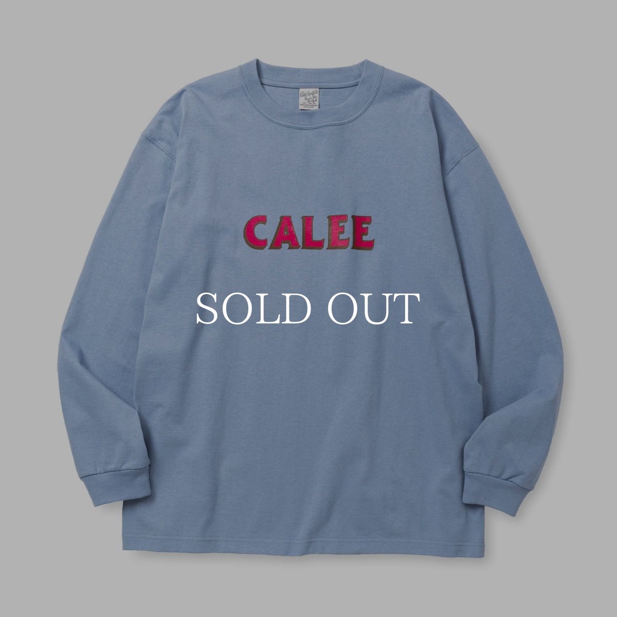画像4: CALEE  VINTAGE TYPE SYNDICATE RETRO GIRL L/S TEE ＜NATURALLY PAINT DESIGN＞ (4)