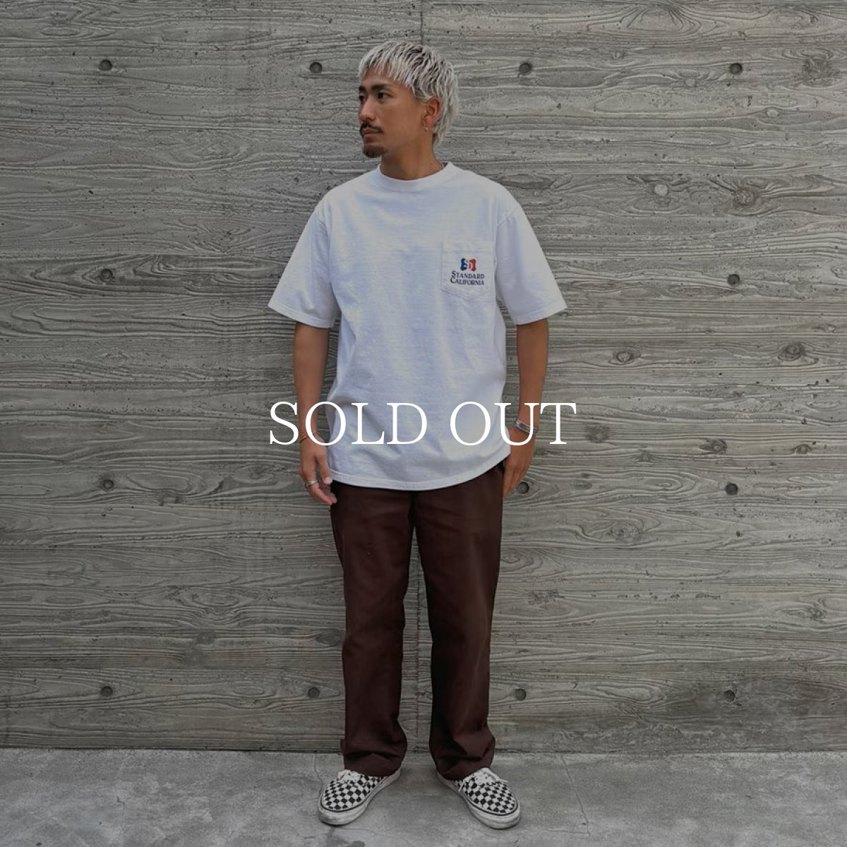 画像10: STANDARD CALIFORNIA  SD Heavyweight Shield Logo Pocket T (10)