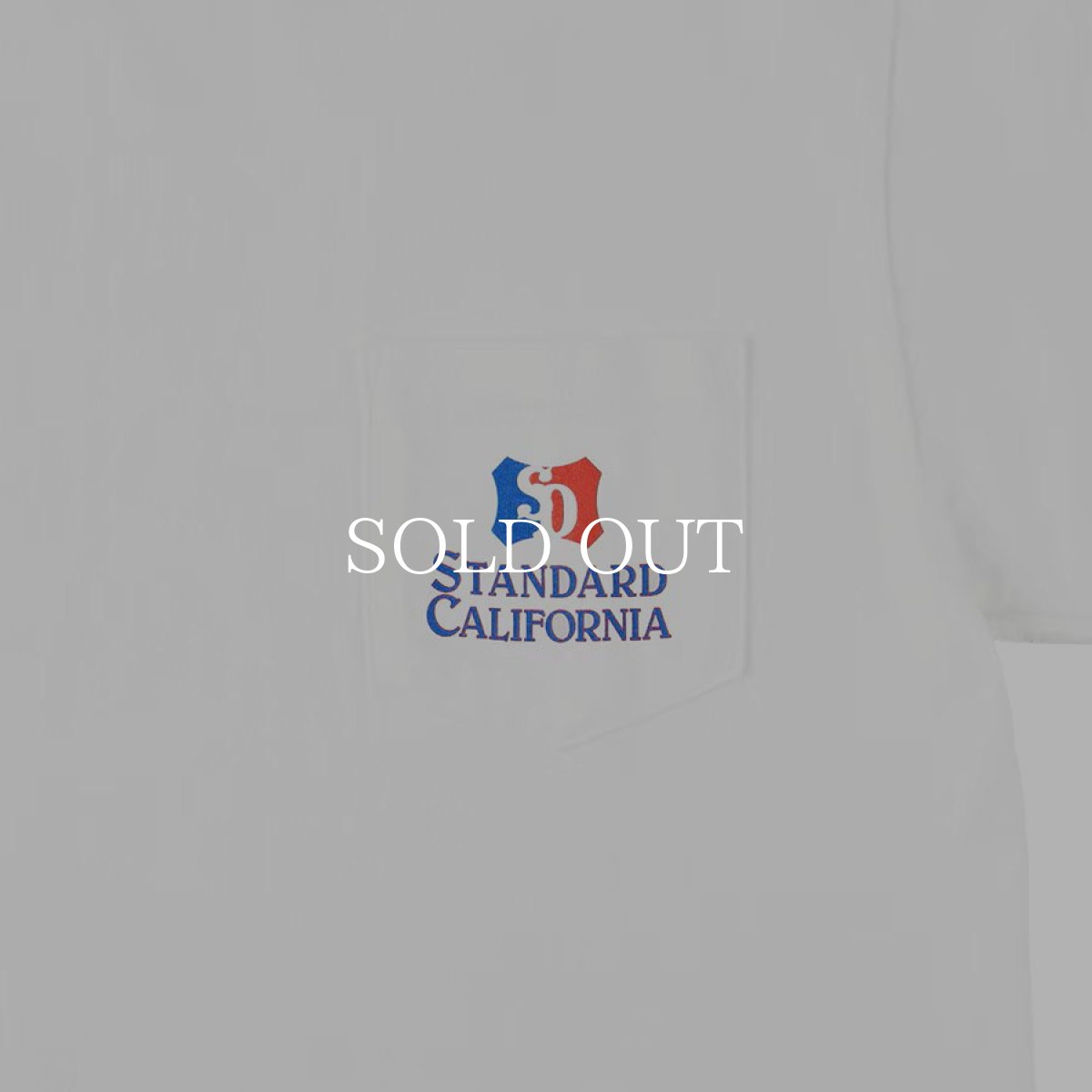 画像6: STANDARD CALIFORNIA  SD Heavyweight Shield Logo Pocket T (6)