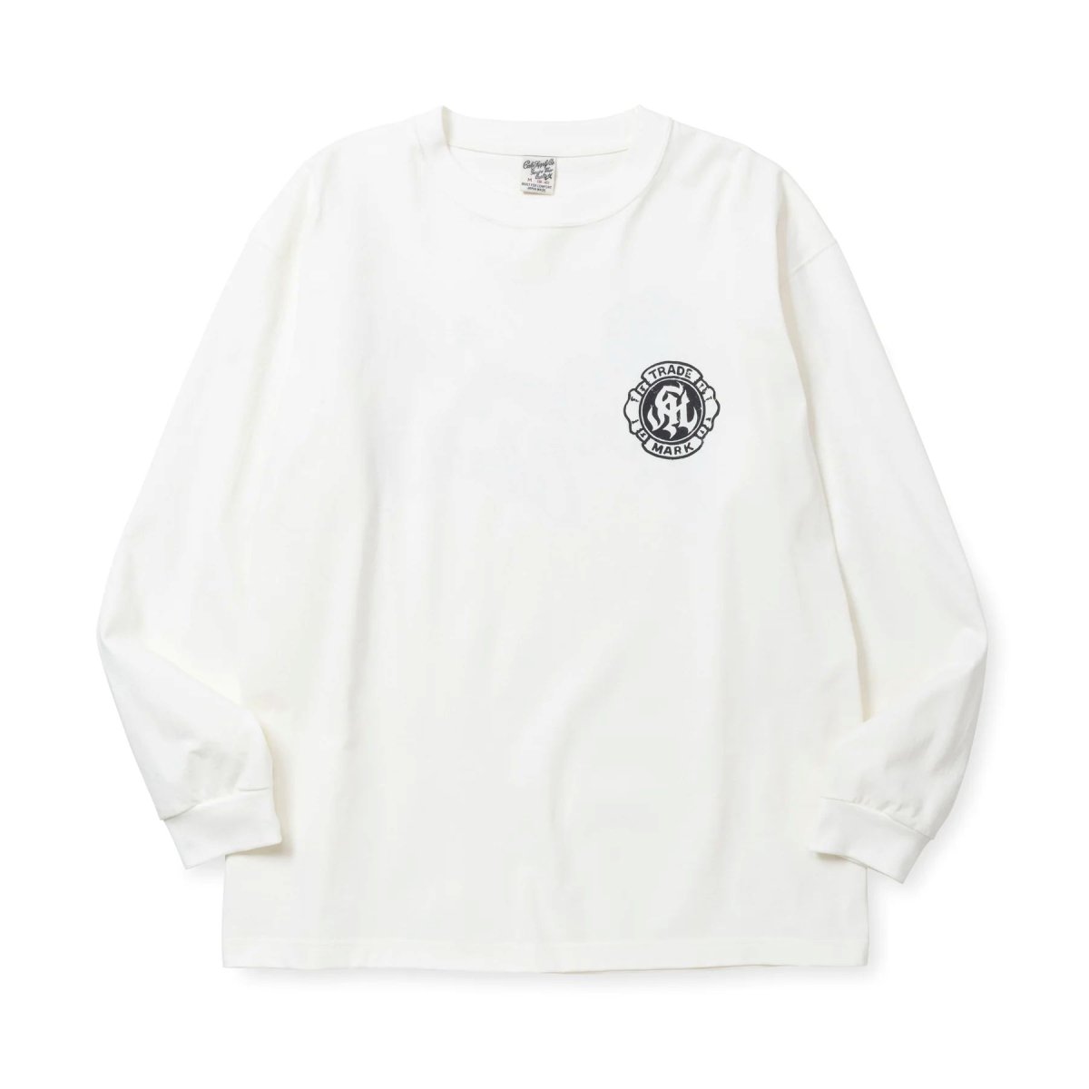 画像2: CALEE  VINTAGE TYPE S.V.D.S.H L/S TEE <NATURALLY PAINT DESIGN> (2)