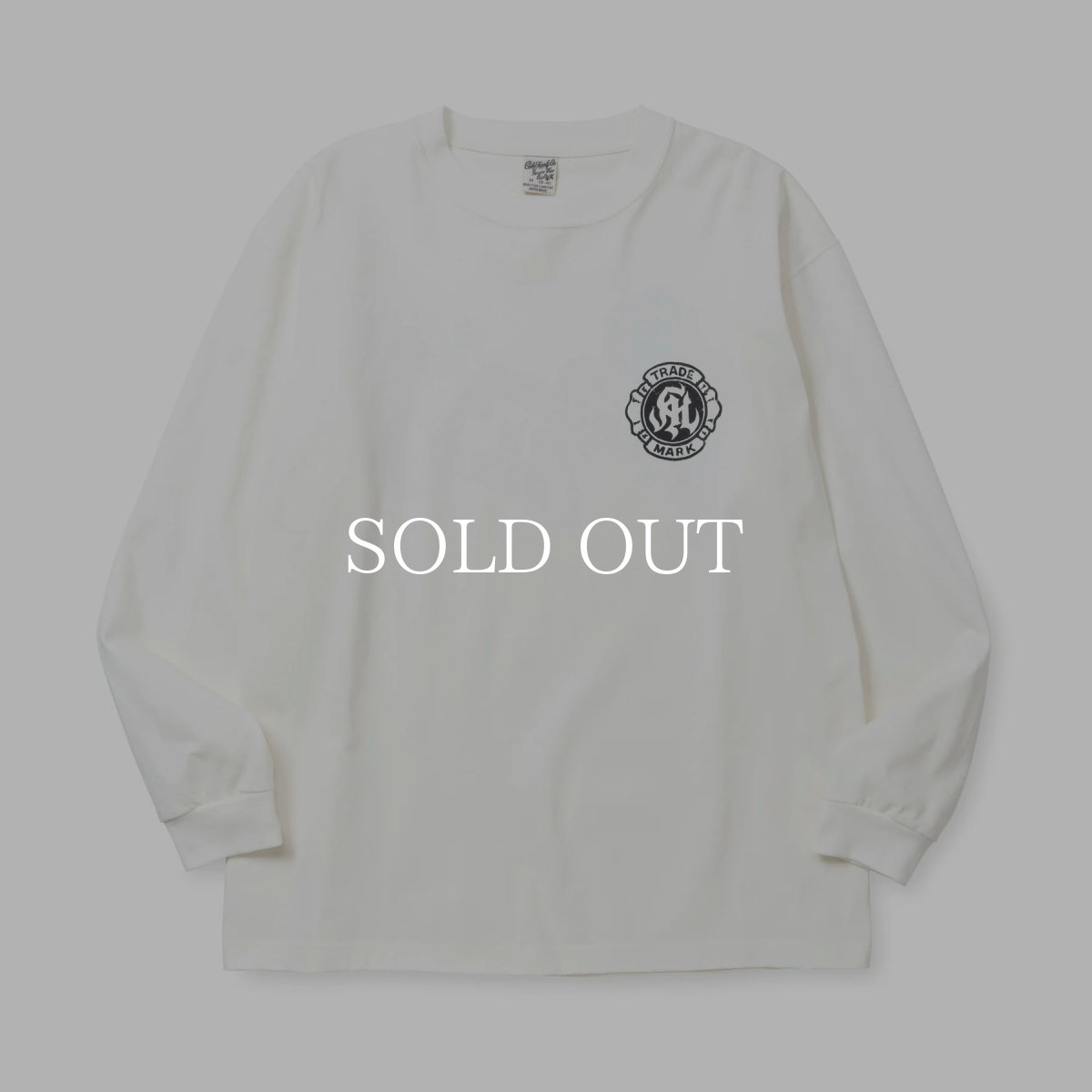 画像2: CALEE  VINTAGE TYPE S.V.D.S.H L/S TEE ＜NATURALLY PAINT DESIGN＞ (2)