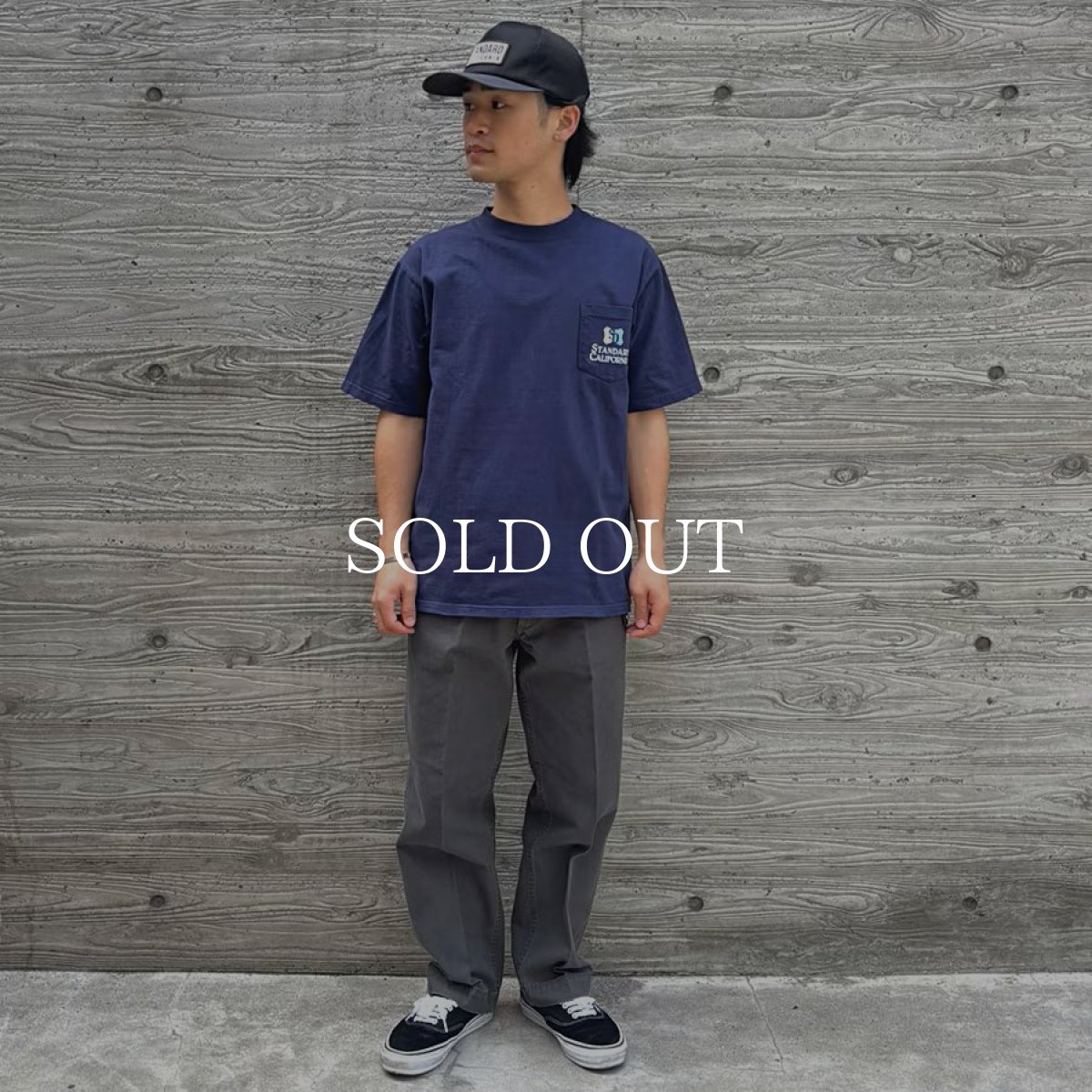 画像12: STANDARD CALIFORNIA  SD Heavyweight Shield Logo Pocket T (12)