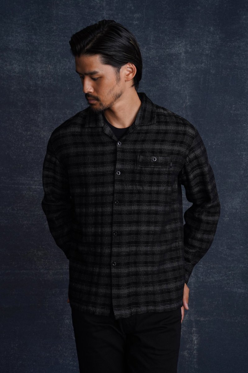 画像8: RATS  OMBRE CHECK SHIRT (8)
