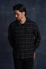 画像8: RATS  OMBRE CHECK SHIRT (8)