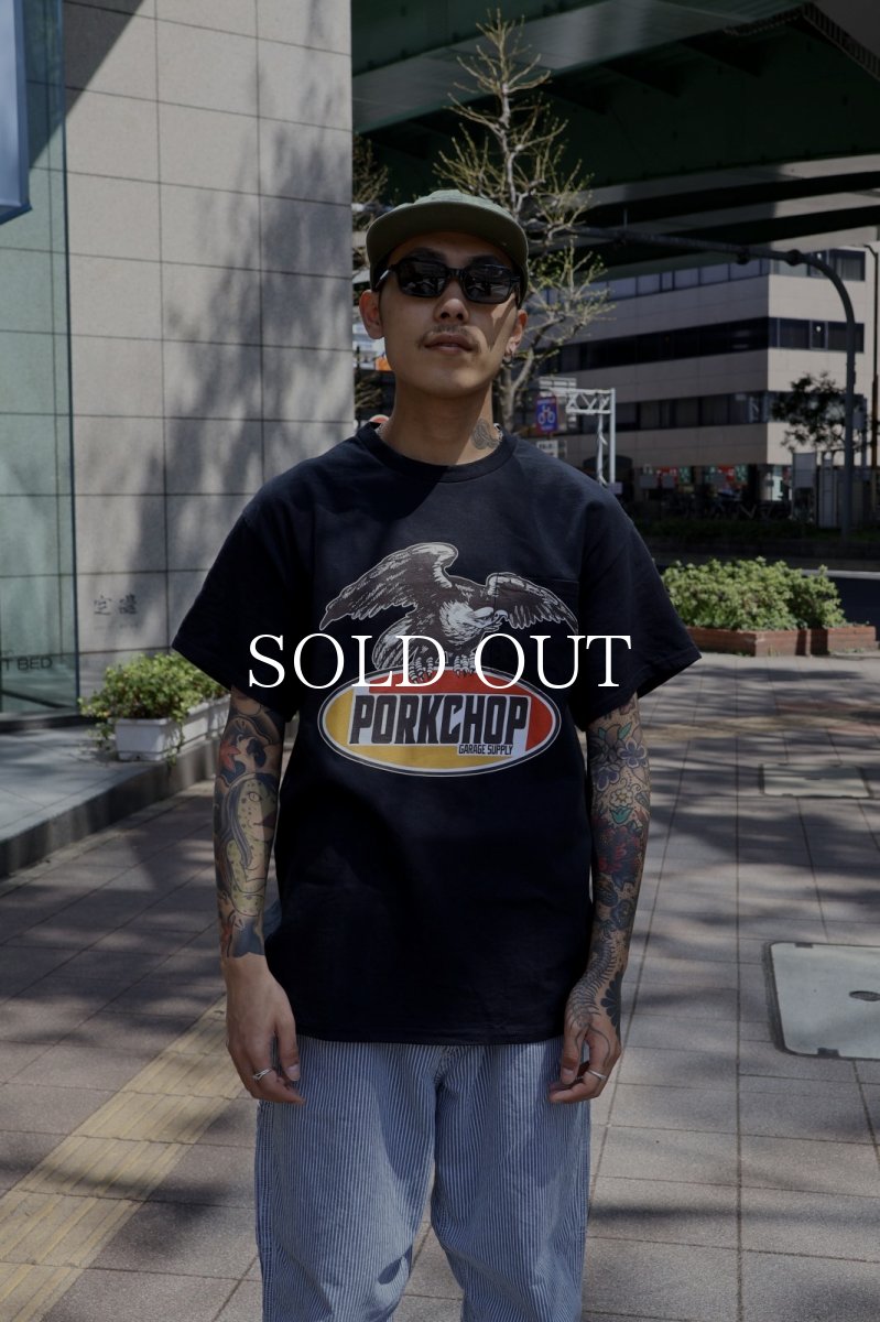 画像16: PORKCHOP GARAGE SUPPLY  EAGLE LOGO POCKET TEE (16)