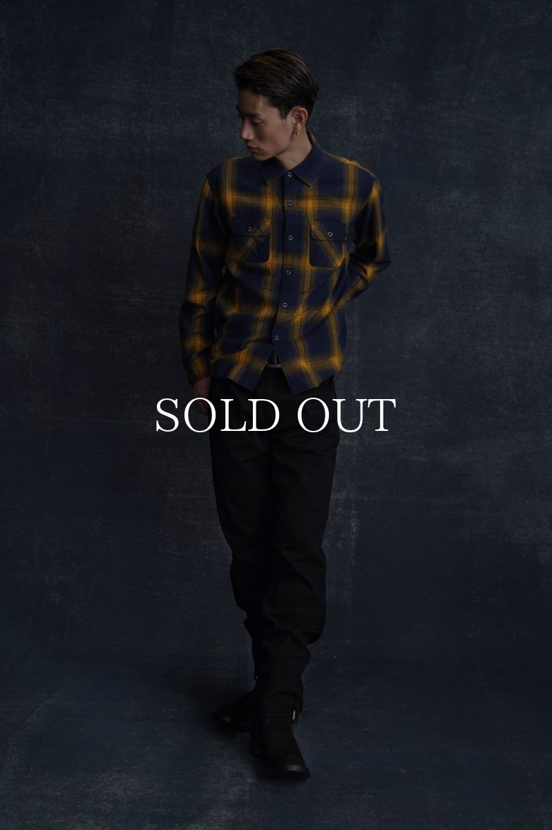 画像8: RATS  COTTON LINEN CHECK SHIRT (8)