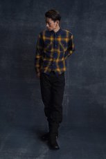 画像8: RATS  COTTON LINEN CHECK SHIRT (8)