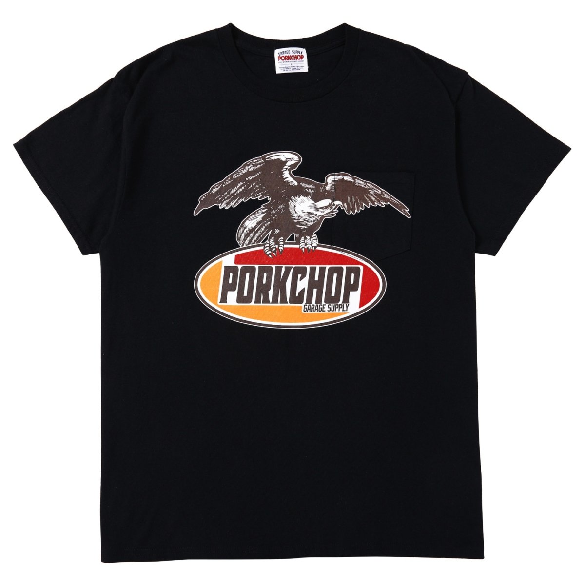 画像6: PORKCHOP GARAGE SUPPLY  EAGLE LOGO POCKET TEE (6)