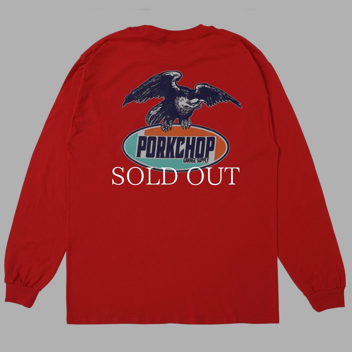 画像10: PORKCHOP GARAGE SUPPLY  EAGLE LOGO L/S TEE (10)