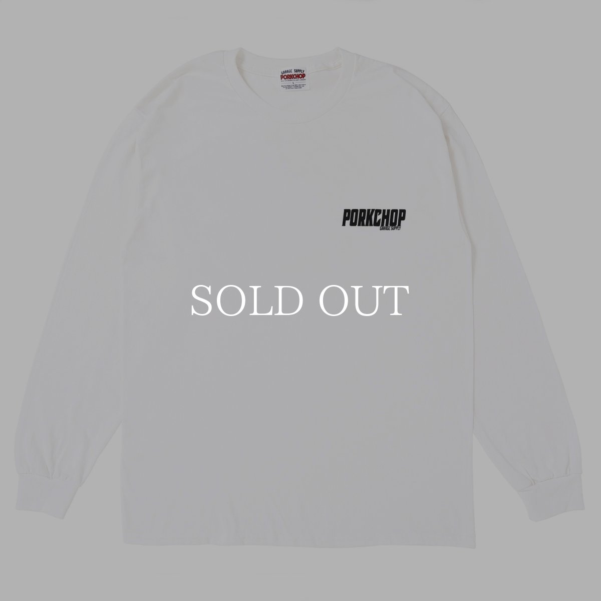 画像1: PORKCHOP GARAGE SUPPLY  EAGLE LOGO L/S TEE (1)