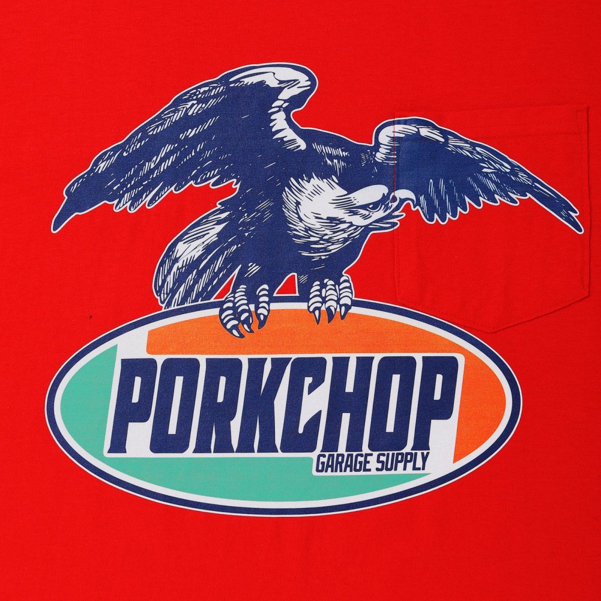 画像13: PORKCHOP GARAGE SUPPLY  EAGLE LOGO POCKET TEE (13)
