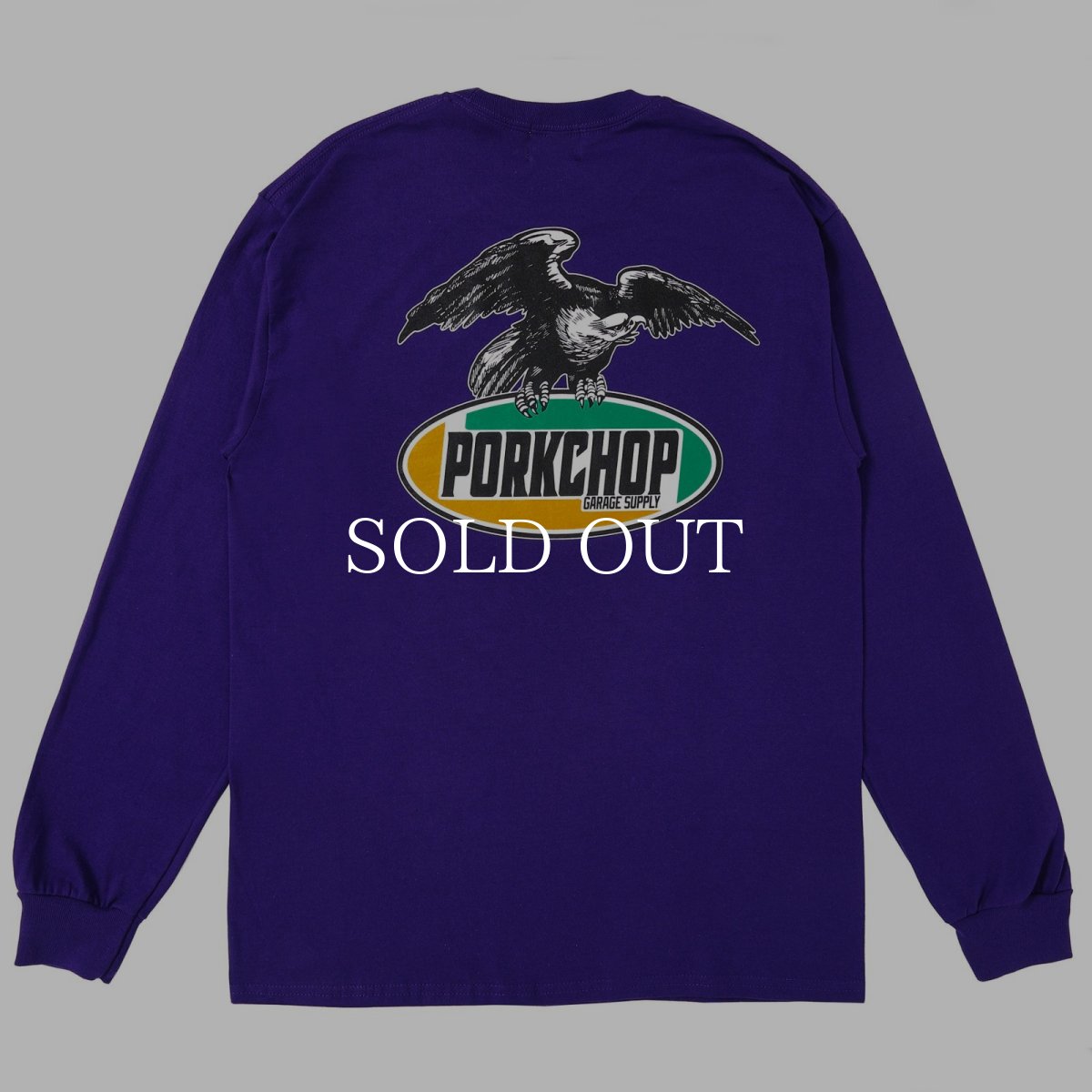 画像14: PORKCHOP GARAGE SUPPLY  EAGLE LOGO L/S TEE (14)