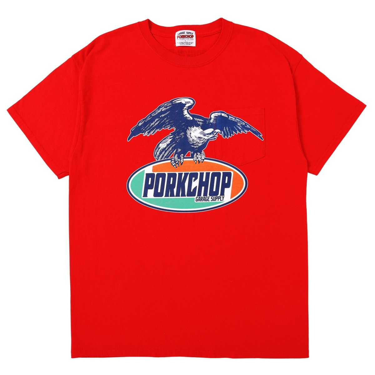 画像11: PORKCHOP GARAGE SUPPLY  EAGLE LOGO POCKET TEE (11)