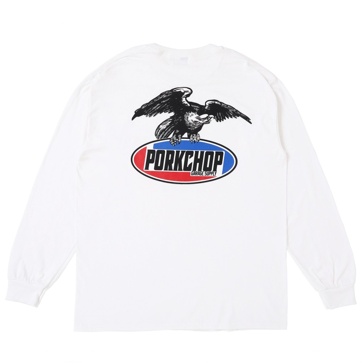 画像2: PORKCHOP GARAGE SUPPLY  EAGLE LOGO L/S TEE (2)