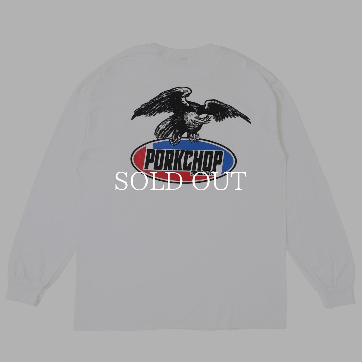 画像2: PORKCHOP GARAGE SUPPLY  EAGLE LOGO L/S TEE (2)