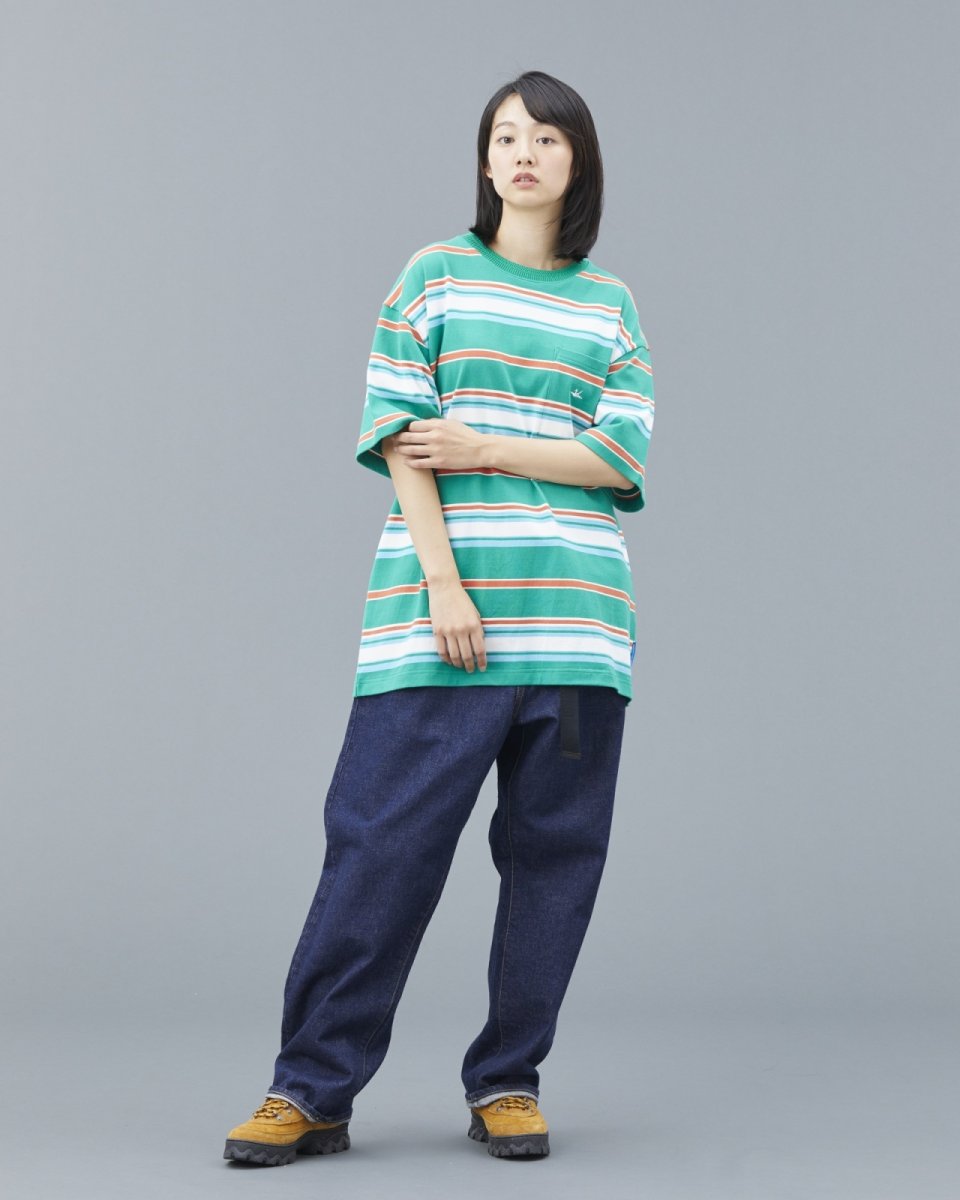 画像28: Liberaiders  MULTI STRIPE POCKET TEE (28)