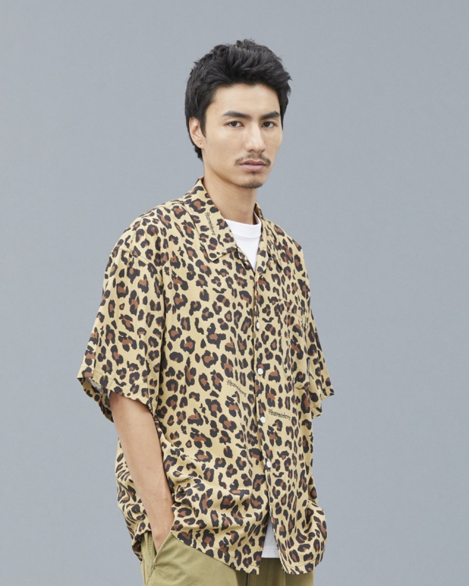画像26: Liberaiders  LEOPARD RAYON SHIRT (26)