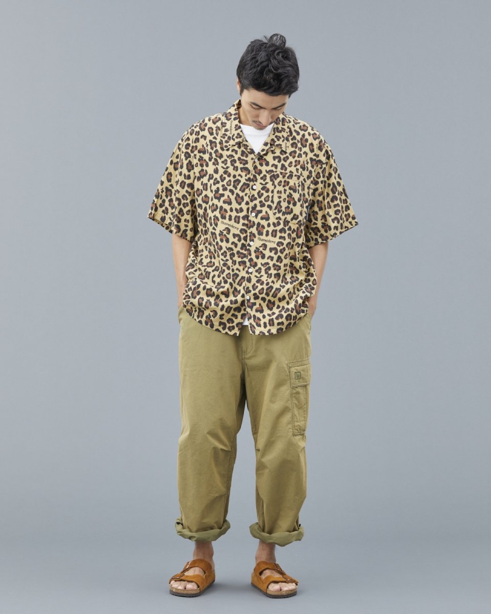 画像27: Liberaiders  LEOPARD RAYON SHIRT (27)