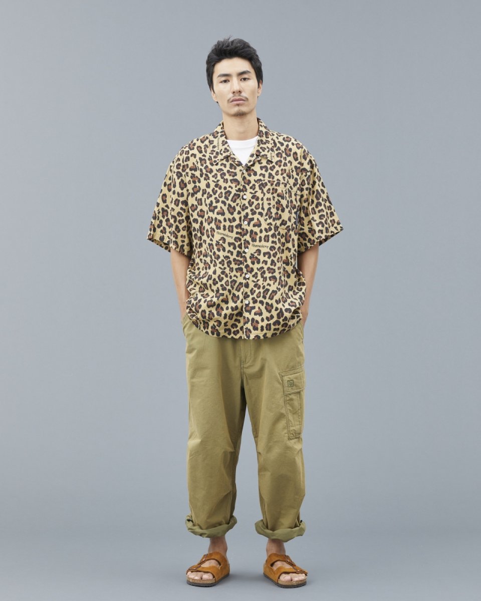 画像28: Liberaiders  LEOPARD RAYON SHIRT (28)