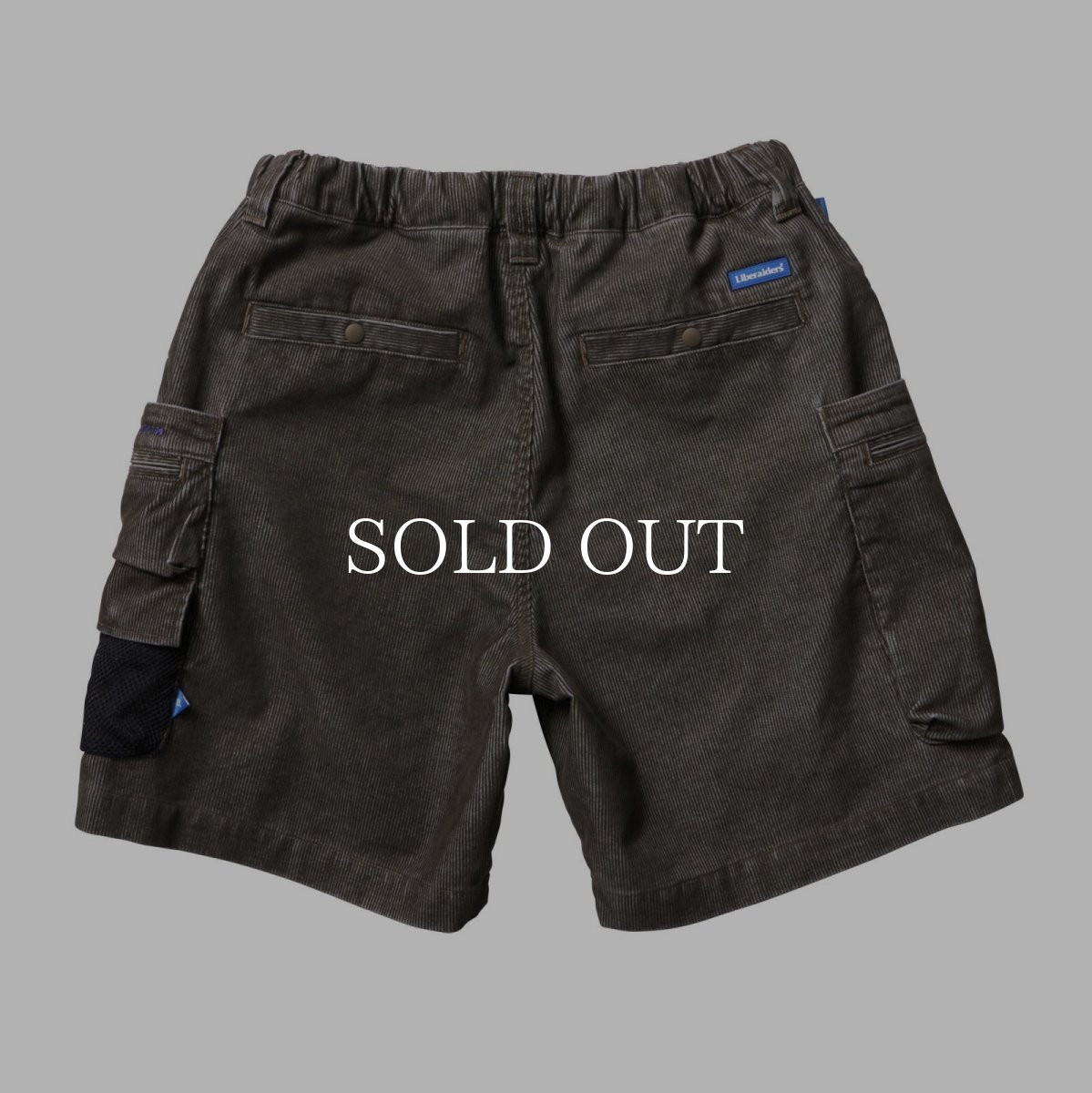 画像8: Liberaiders  CORDUROY UTILITY SHORTS (8)