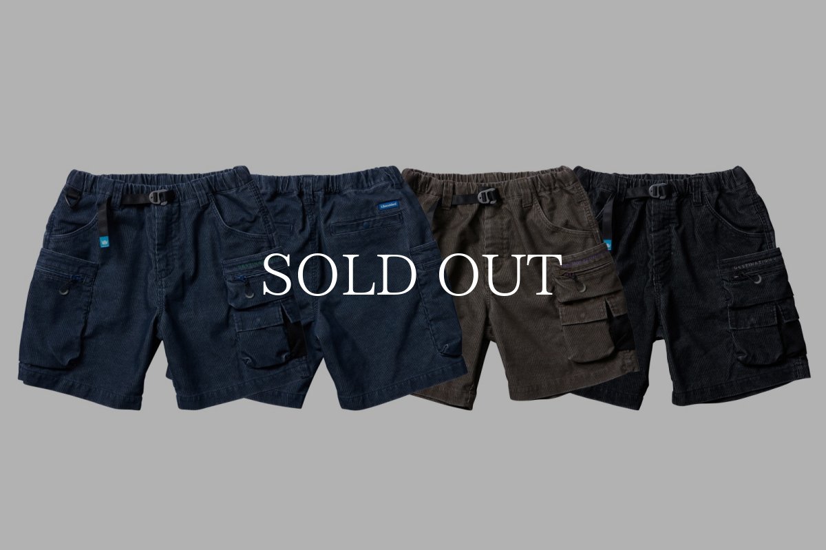 画像1: Liberaiders  CORDUROY UTILITY SHORTS (1)