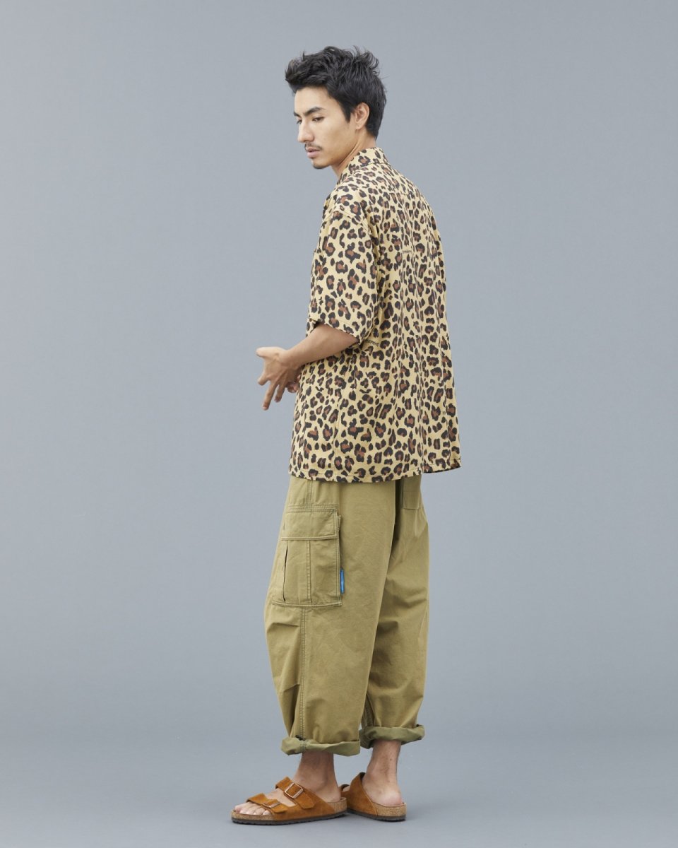 画像24: Liberaiders  LEOPARD RAYON SHIRT (24)