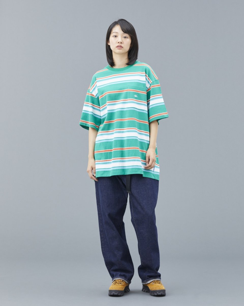 画像26: Liberaiders  MULTI STRIPE POCKET TEE (26)