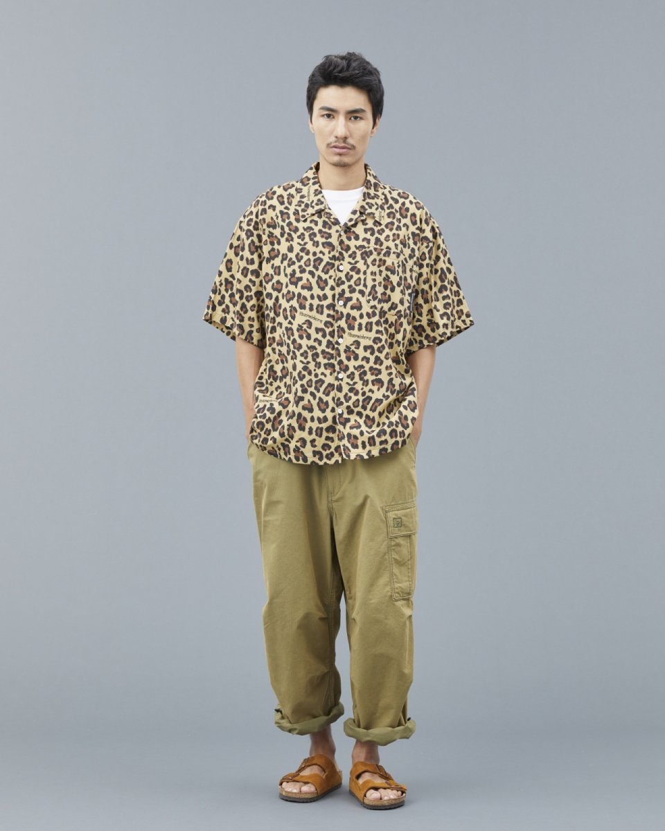 画像22: Liberaiders  LEOPARD RAYON SHIRT (22)