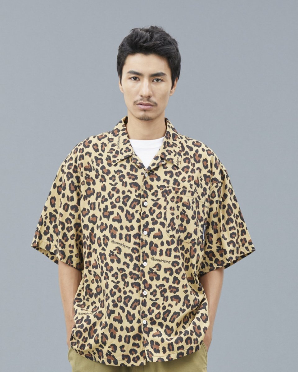 画像23: Liberaiders  LEOPARD RAYON SHIRT (23)