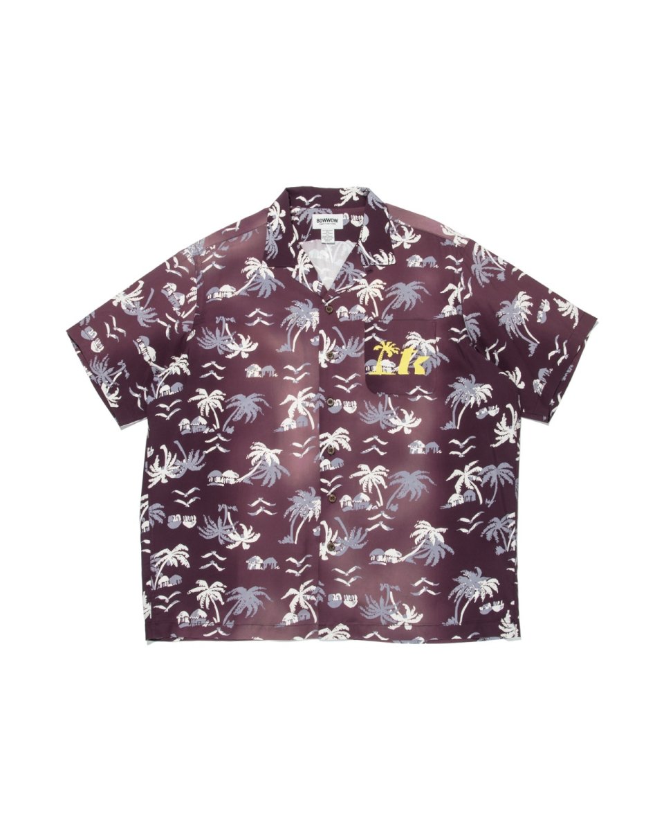 画像1: BOW WOW  TK RECORDS HAWAIIAN SHIRT SUNBURN (1)