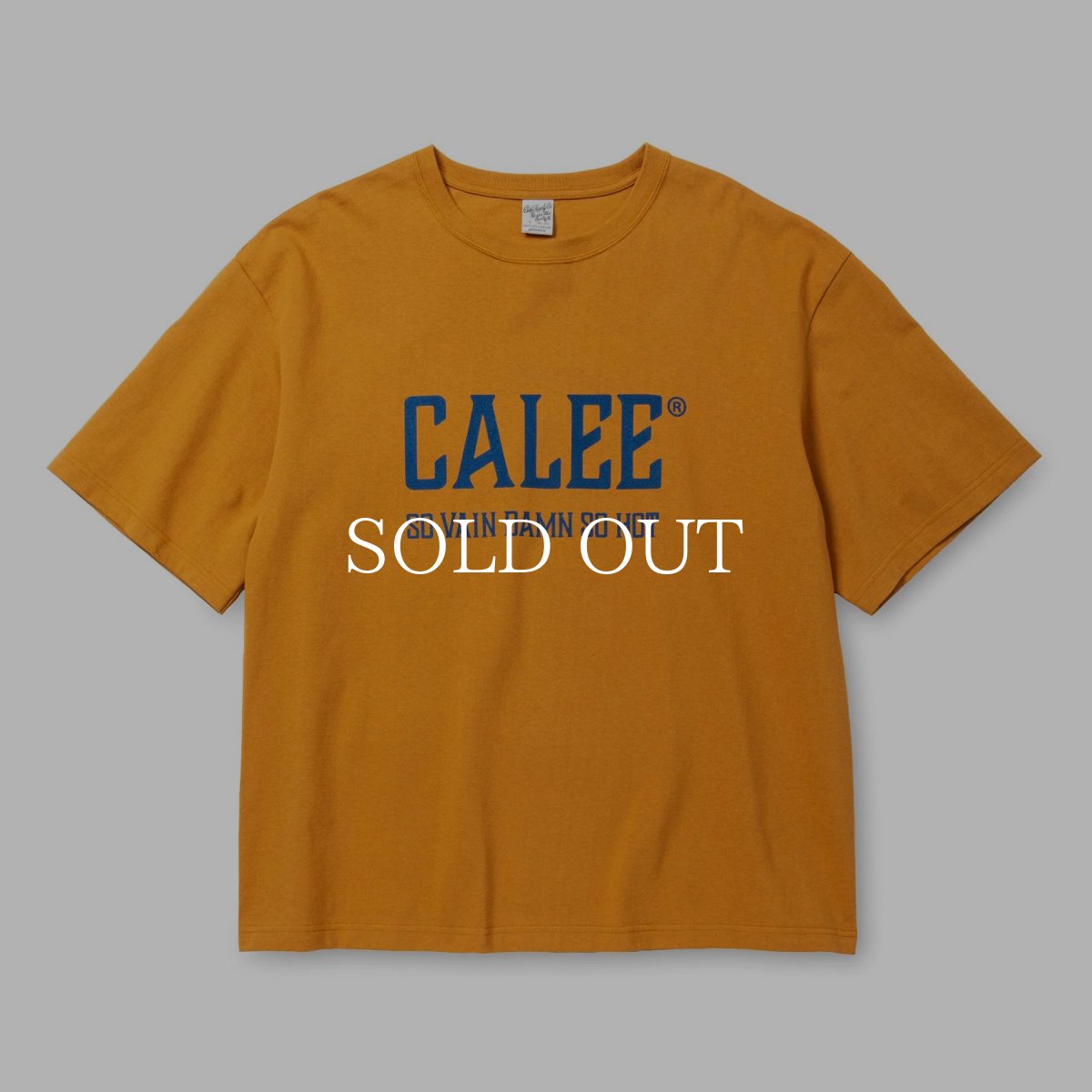 画像4: CALEE  VINTAGE TYPE CALEE NATIONAL LOGO S/S TEE (4)