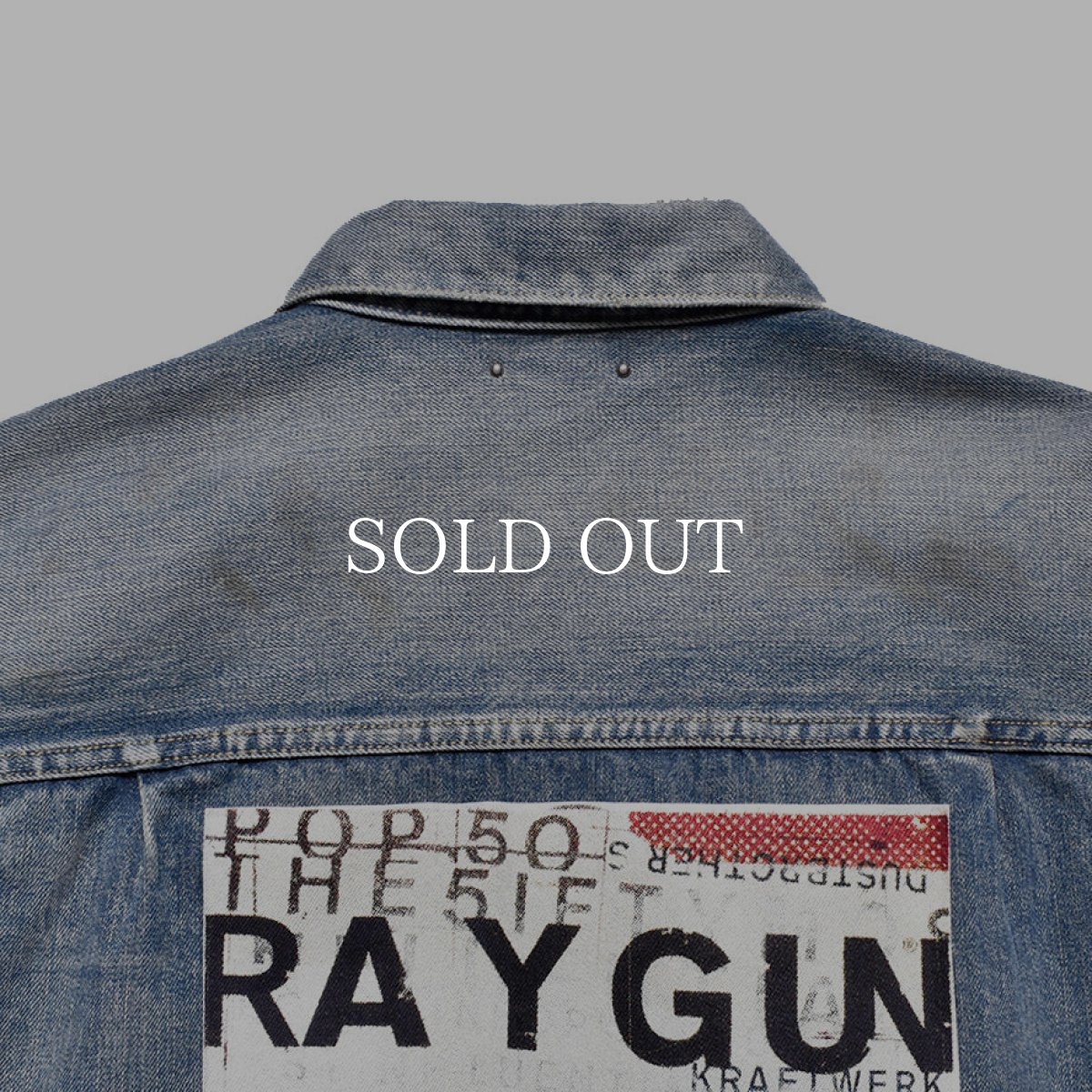 画像4: MINEDENIM  MARVIN × MINEDENIM “Andy Print” Denim Trucker Jacket USD (4)